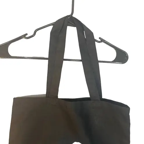 Black and Baby Blue Graphic Team Woof Dog Lovers Tote Bag Women