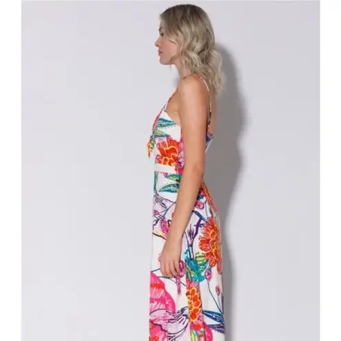 Walter Baker Cozumel Natasha Floral Midi Dress 2 EUC