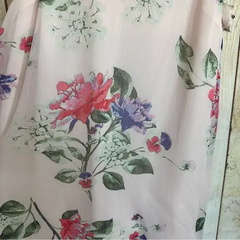 Motherhood Maternity Small Blush Pink Floral Flowy Dress