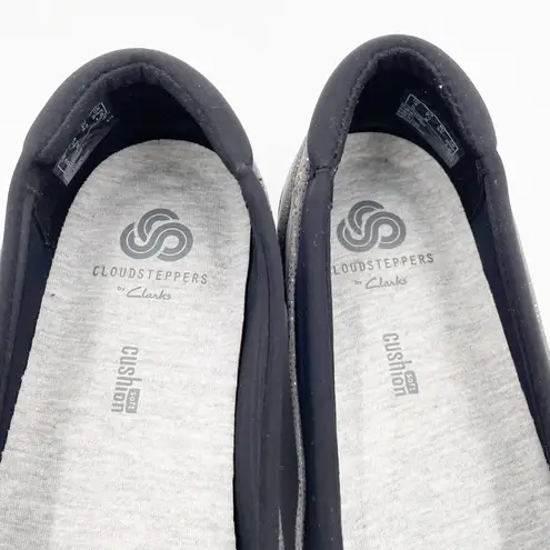 Cloudsteppers by Clarks Women's Ayla Pure Closed Toe Loafers Flats Size 6.5 Grey Gray