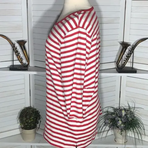 Quacker Factory Nautical Set Shirt & Vest Red White Size 3X