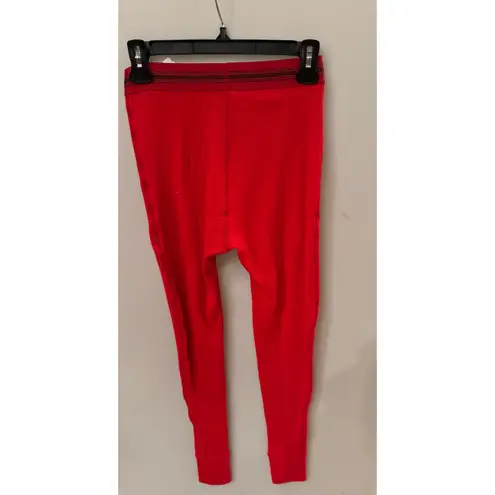 SKIMS  Cotton Ribbed Leggings - Women's Small - Limited Red