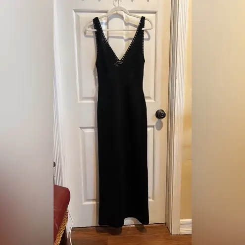 Torn By Ronny Kobo NWT Ronny kobo madi dress in black metallic