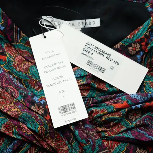 Veronica Beard Bellino Silk Blend Jacquard Mini Dress