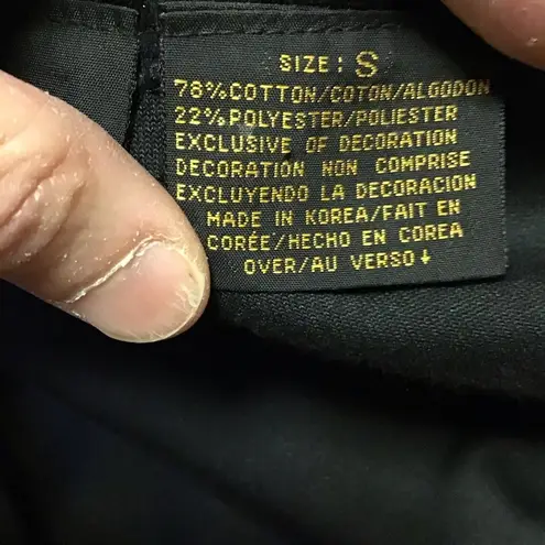 Liz Sport Vintage 90s black cardigan