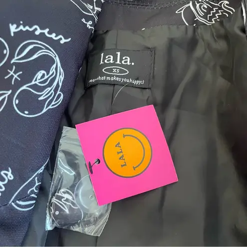 Dressed in Lala Make Me Wanna Zodiac Celestial Blazer Jacket Black Size XS