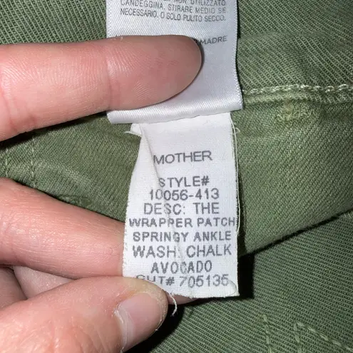 MOTHER The Wrapper Patch Springy Ankle Jeans