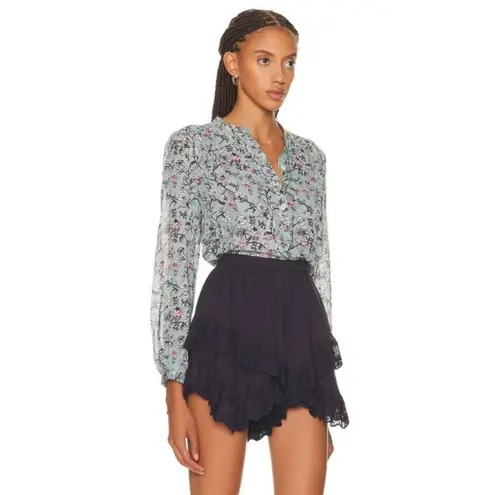 Isabel Marant đź’• ETOILEđź’• Maria Blouse ~ Almondgreen Floral Print 34