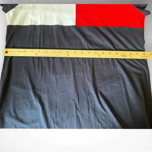 Tommy Hilfiger  Navy Blue Flag Crew Short Sleeve T-Shirt Dress XL | NWT