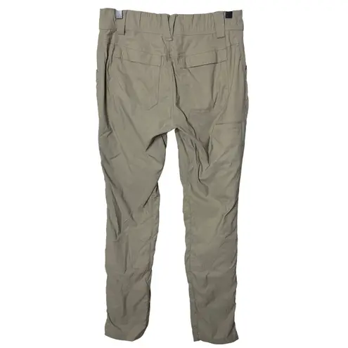 Duluth Trading Co Women's Dry on the Fly Lightweight Hiking Pants Size 4 Outdoor Tan
