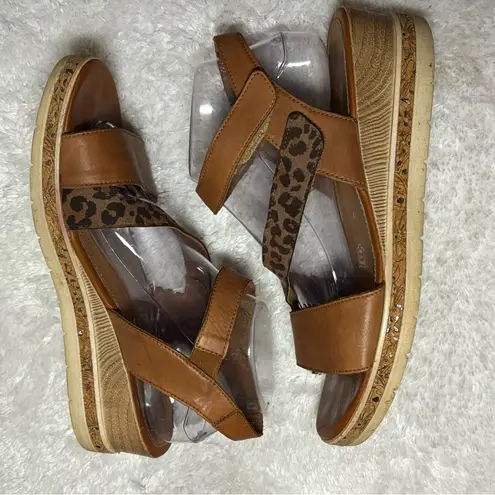 Remonte by Rieker Women's Open Toe Adjustable Strap Sandals, Size EU 41 (9.5)​ Brown