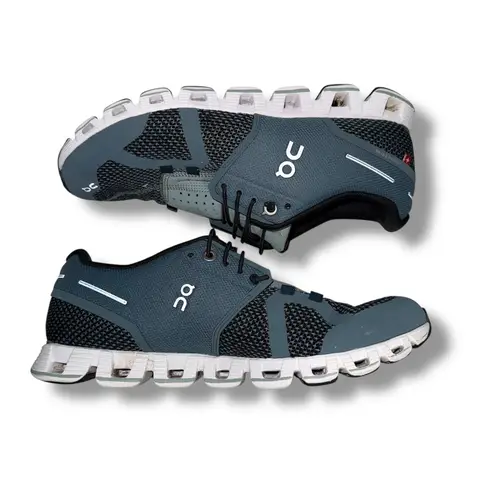On Cloud Women Running Shoes Cloud 5 Slate Blue Size 7.5