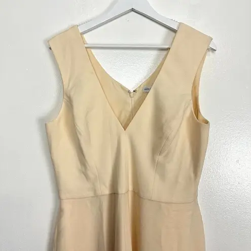 Dress the Population Sandra Jumpsuit in Cream Size X-Large