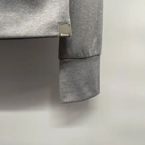 Bench Tonal Sporty Double Zip Up High Neck Fleece Lined Athletic Jacket