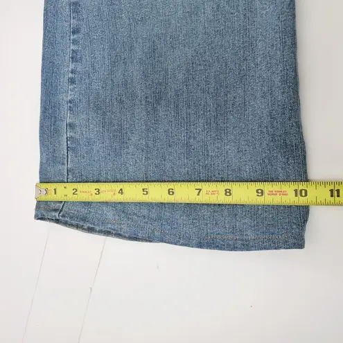 Angel Jeans Strech Embossed wing design with Bling detailing - Rhinestone rivets