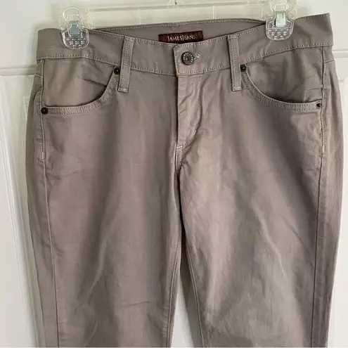 James Jeans Tan Jeans retro neutral western slim cut denim ladies Size 27 waist