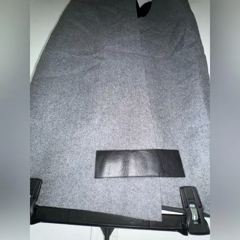 ZhiZhi Wool Grey Maxi Skirt Proenza Schouler Size US 2 / UK 6 Gray