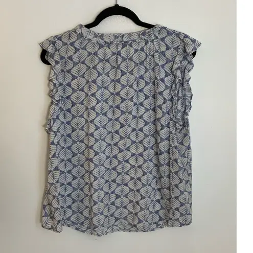 Nic+Zoe  LILIPAD BLUES TANK NWT xl