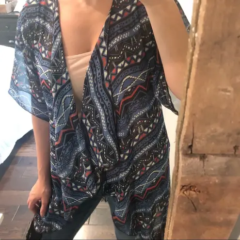 LuLaRoe  fringe kimono