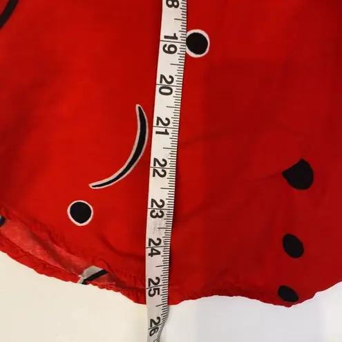 Necessary Objects Ltd. Vintage Abstract Button Down Long Sleeve Top Sz XXL