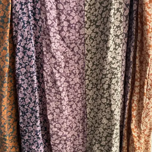 Storia  Floral Patchwork Spaghetti Strap Wide Leg Jumpsuit S