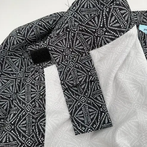 RIP SKIRT Hawaii Skirt SZ Large Stretch Beach Travel Velcro Black Surf Vacation