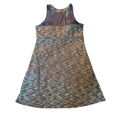 MPG Blue Gray Athletic Dress Built in Bra Racerback Women's Size XL