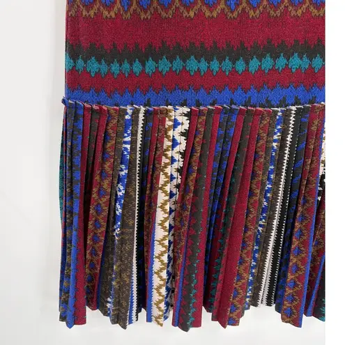 London Times Drop Waist Dress 14 Indie Folk Dark Academia 90s Pleated Heritage - Image 4