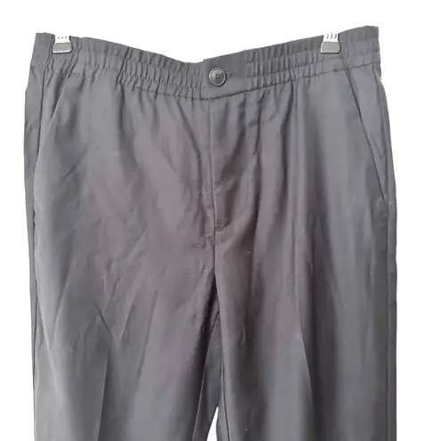 CLOSED Straight Leg Wool Casual Pant Black XS