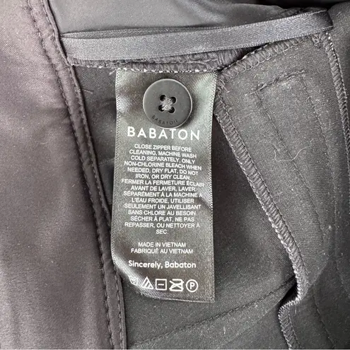 Aritzia  Babaton Command Cropped Pant Vegan Leather NWT Black