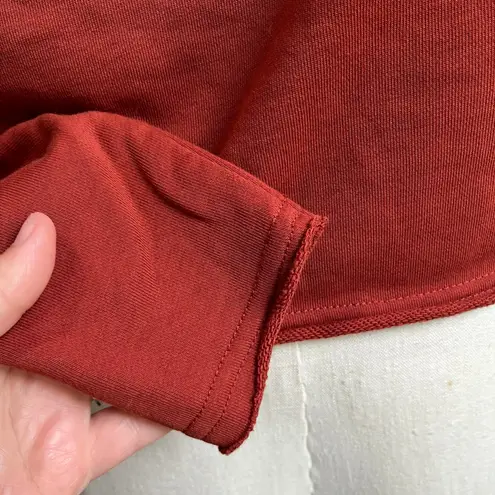 Born Primitive Flashback Hoodie in Cinnamon Dark Rust Orange Sz Small