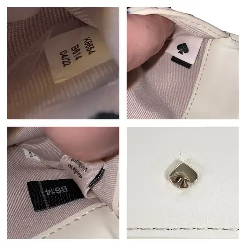 Kate Spade EUC Colorful Rainbow Hearts Printed Small Slim Bifold Wallet