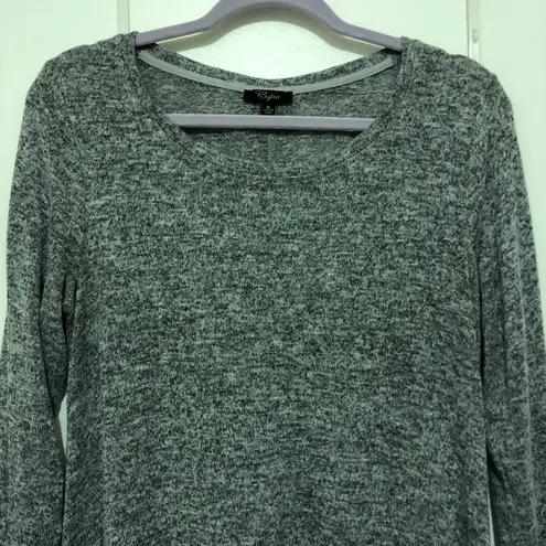 cupio Womens Grey Knitted Sweater