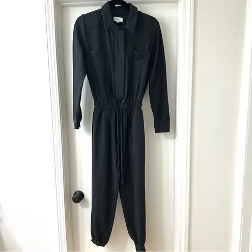 Evereve Myra Black Long Sleeve Jumpsuit, Size XS