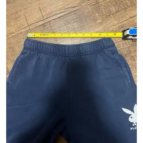 Playboy  vintage fade navy cotton sweatpants