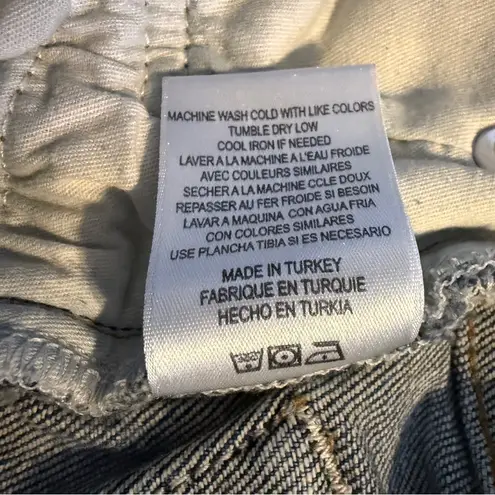 RE/DONE - 90’s High Rise Ankle Crop in Dusk Destroy color Women’s Size 28 - Image 10