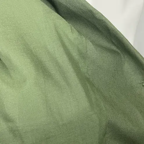 SOFIA JEANS SOFIA VERGARA LINEN BLEND BLAZER W/SRUNCH SLEEVE WOMENS XL GREEN NEW Size undefined