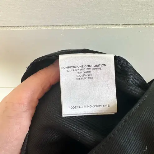 Gucci  Women’s Black 38 Silk Blend Fodera Lining Doublure Made in Italy Pants