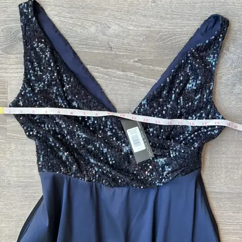 NEW  Dresses Sachin & Babi Midnight Bella Sequin Formal Gown