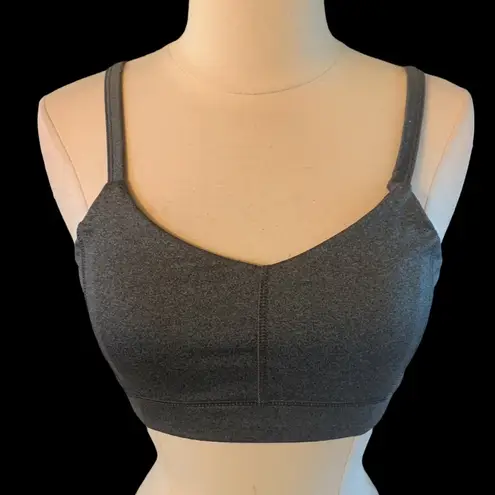 Athletic Works Sports Bra Gray XS Womens