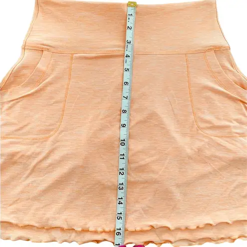 Peter Millar  Performance Stretch Convertible Swing Skort Skirt Orange Small