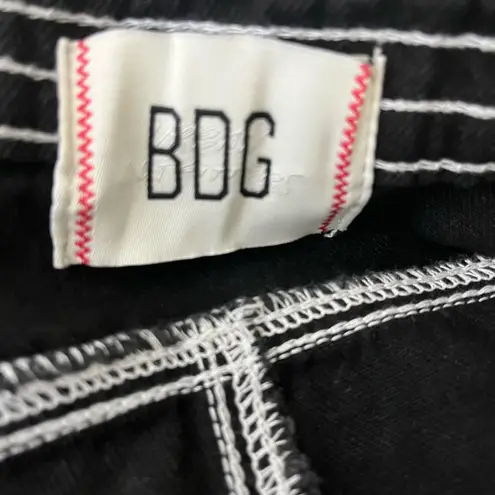 BDG  Urban Outfitters NEW Tapered Moto Jean Goth Rave Emo Casual Women Size 26