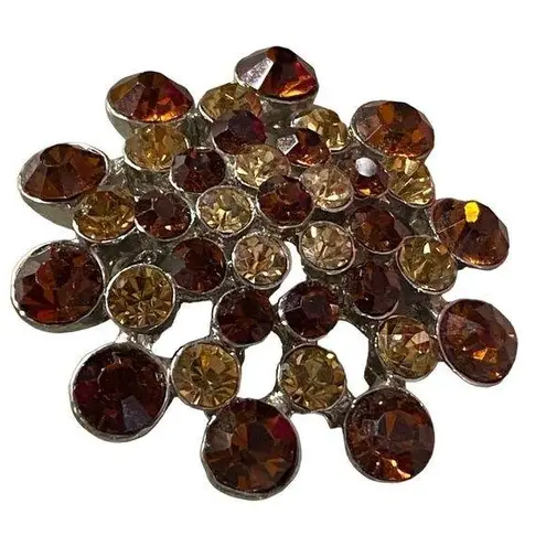 Pendant Shades Of Brown Gold Colors Vintage To Wear As A Necklace On Your Chain