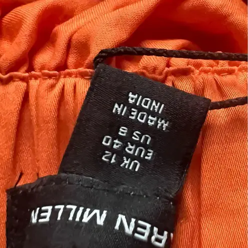 Karen Millen Cotton Poplin Halter Woven Midi Dress, New with Tags