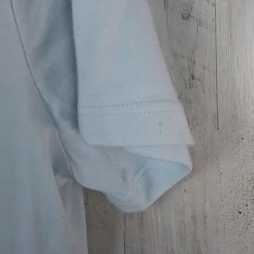 Burton Light blue buffalo bison mountains nature graphic t-shirt