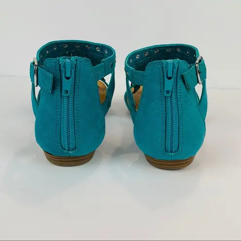 Fergalicious Dusty Sandal Turquoise Size 7.5
