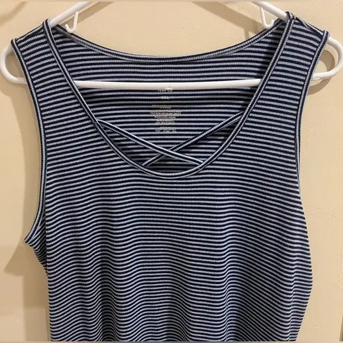 Arizona Jeans Arizona Jean Co Size XXL V-Neck Knee Length Tank Dress