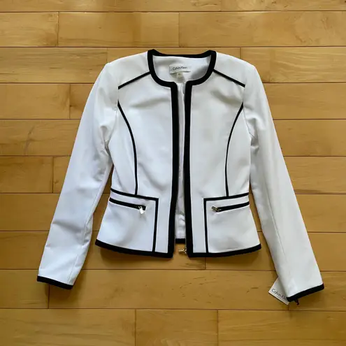 Calvin Klein White Blazer 