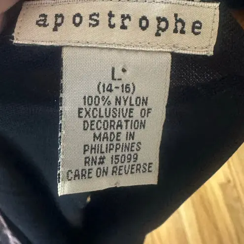 Apostrophe Juniors Floral Long Sleeve Top – V-Neck Boho Style