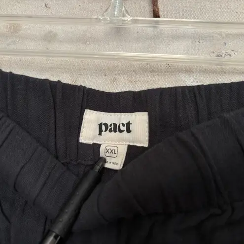 Pact 100% Organic Cotton Coastal Double Gauze Wide Leg Pant